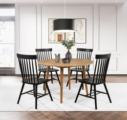 Andrews 48-inch Round Wood Dining Room Table Light Ash