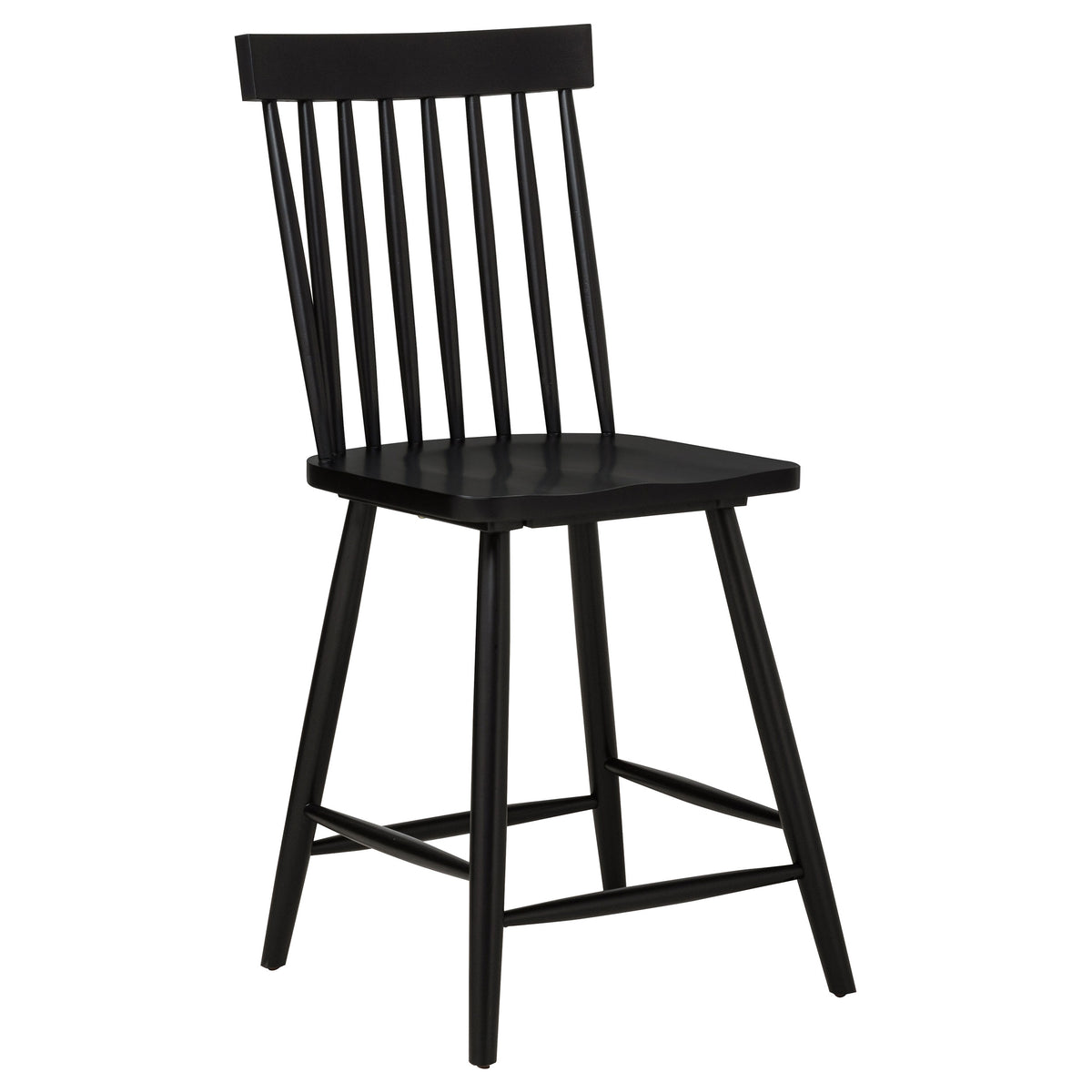 Andrews Windsor Counter Height Dining Side Chair (Set of 2)