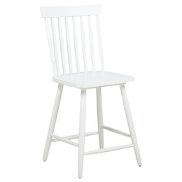 Andrews Windsor Counter Height Dining Side Chair (Set of 2)