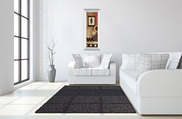 Mirrored Frame Radius Panel I By Kimberly Poloson 18X42 Mirror Frame Print