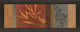 Leaf Silhouette I By Jordan Grey 18X42 Framed Print