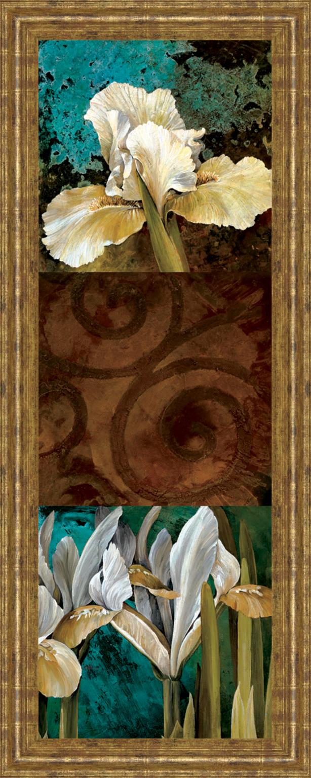 From My Garden I By Linda Thompson 18X42 Framed Print