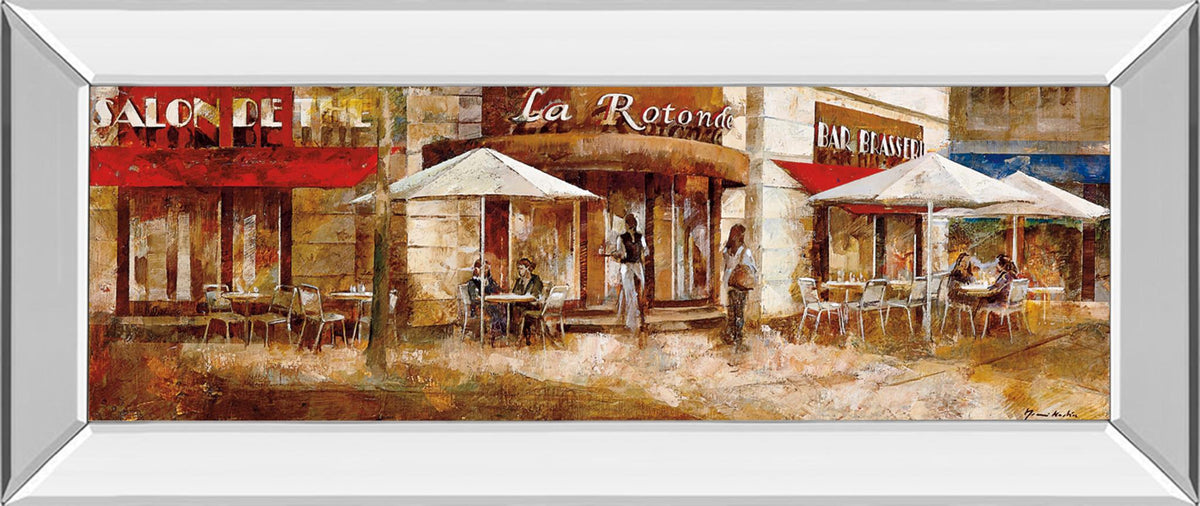 Mirrored Frame La Rolende By Noemi Martin 18X42 Mirror Frame Print