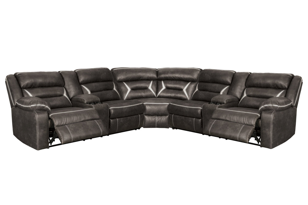 Kincord 2-Piece Sectional with Recliner