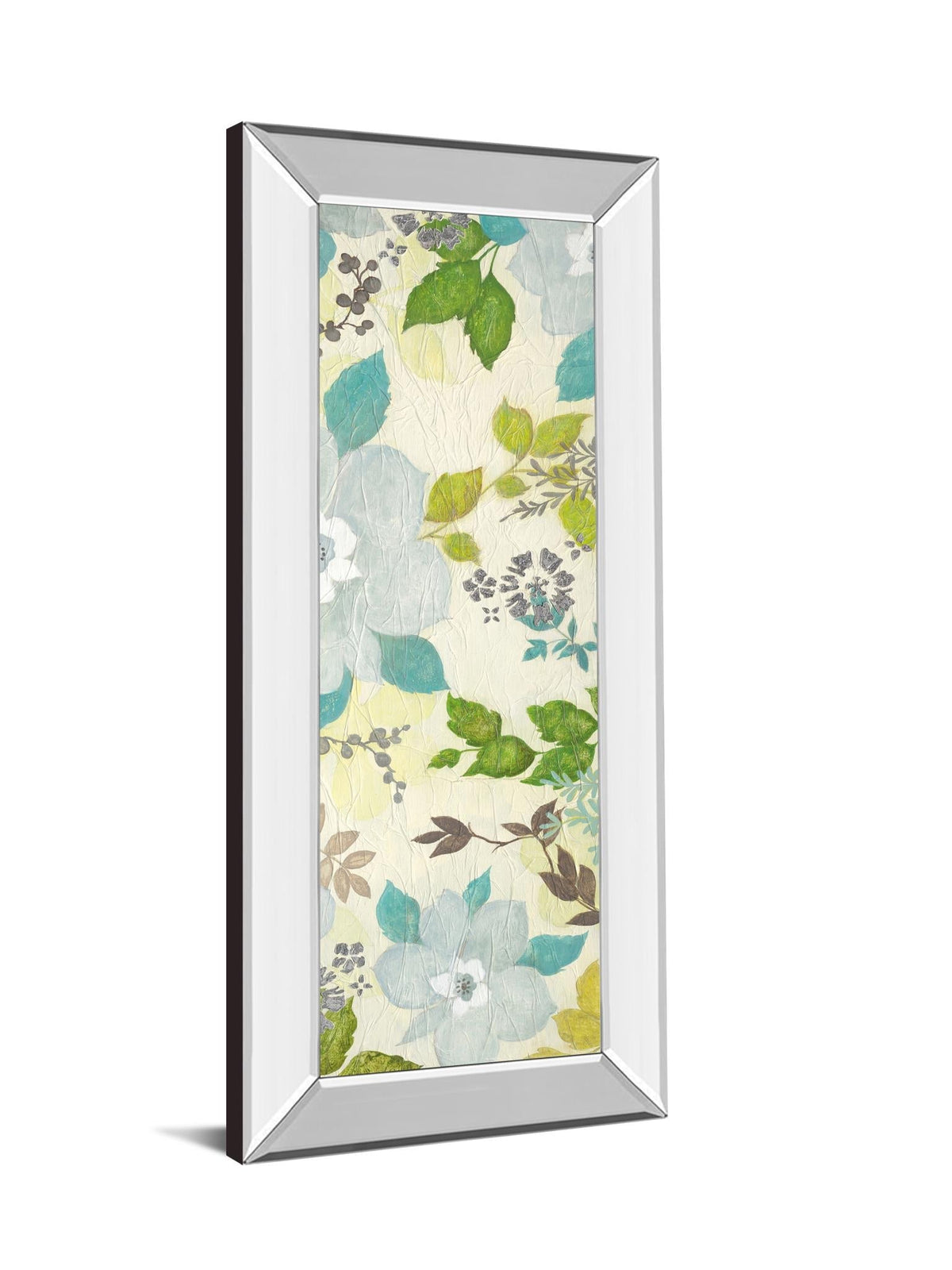 Mirrored Frame Fragrant Garden Ii By Tava Studios 18X42 Mirror Frame Print