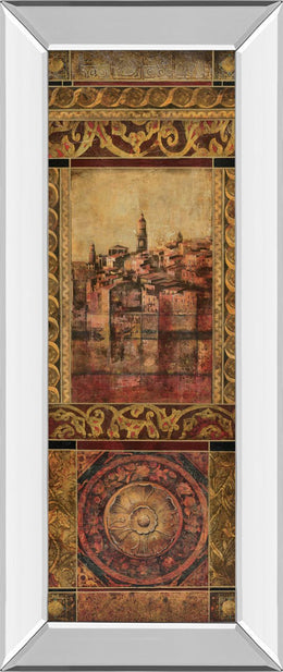 Mirrored Frame New Enchantment Ii By Douglas 18X42 Mirror Frame Print