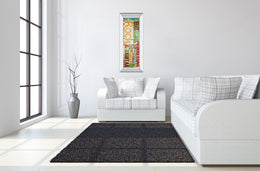 Mirrored Frame Rock & Roll By Sd Graphics Studio 18X42 Mirror Frame Print