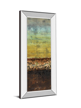 Mirrored Frame Subterranean I By Lanie Loreth 18X42 Mirror Frame Print