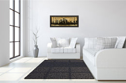 Defined City Ii By Sd Graphic Studio 18X42 Framed Print