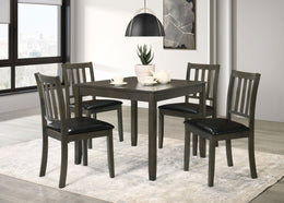 Parkwood  Square Dining Table Set Charcoal