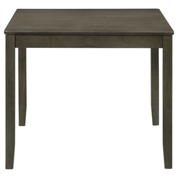 Parkwood  Square Dining Table Set Charcoal