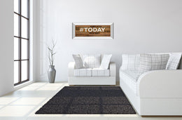 Mirrored Frame Today Is A Gift By Marla Rae 18X42 Mirror Frame Print