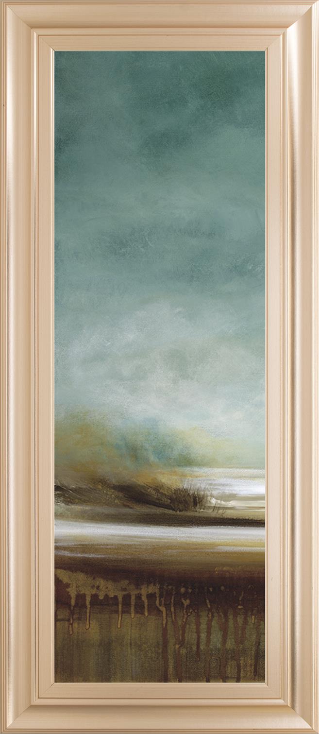 New Horizons I By Tesla 18X42 Framed Print