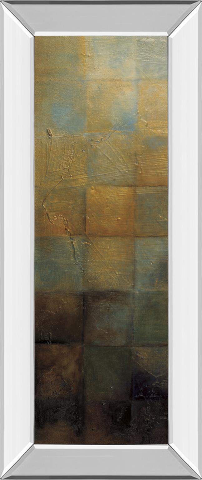 Mirrored Frame Modra I By Pasion 18X42 Mirror Frame Print