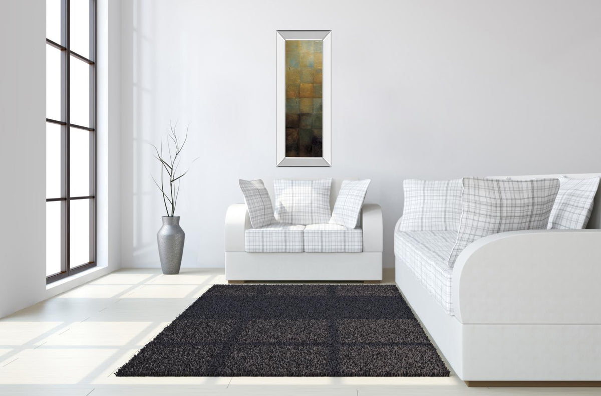 Mirrored Frame Modra I By Pasion 18X42 Mirror Frame Print