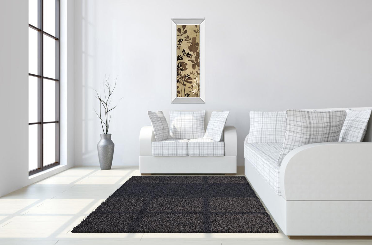 Mirrored Frame Espresso By Maja 18X42 Mirror Frame Print