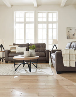 Barlin Mills Sofa, Loveseat and Recliner