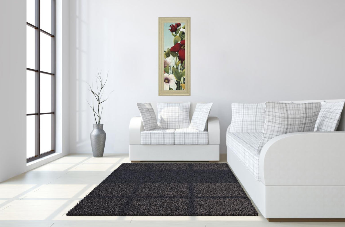 Efflorescence By Maja 18X42 Framed Print