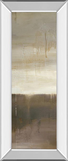 Mirrored Frame September Fog Descending By Heather Ross 18X42 Mirror Frame Print