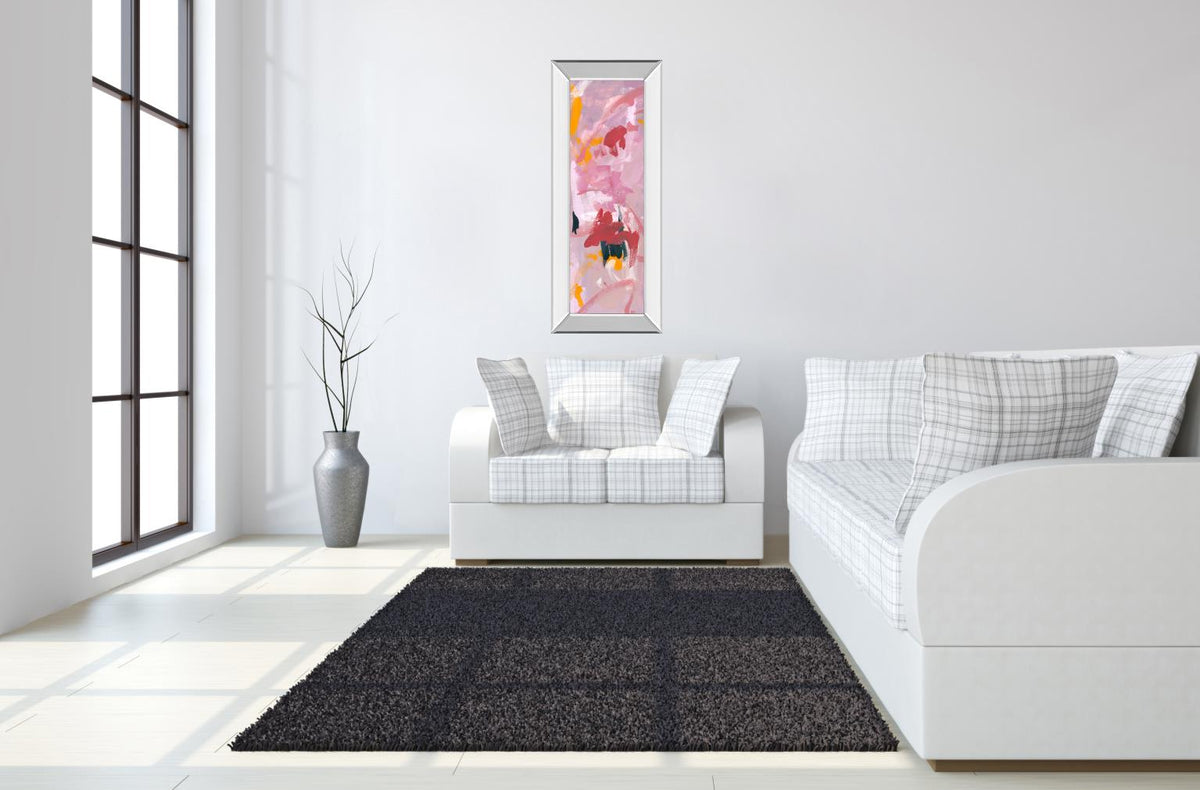 Mirrored Frame Composition 1A By Melissa Wang 18X42 Mirror Frame Print