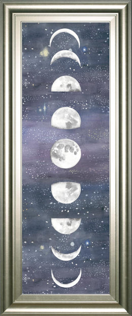 Moon Chart Ii By Naomi Mccavitt 18X42 Framed Print