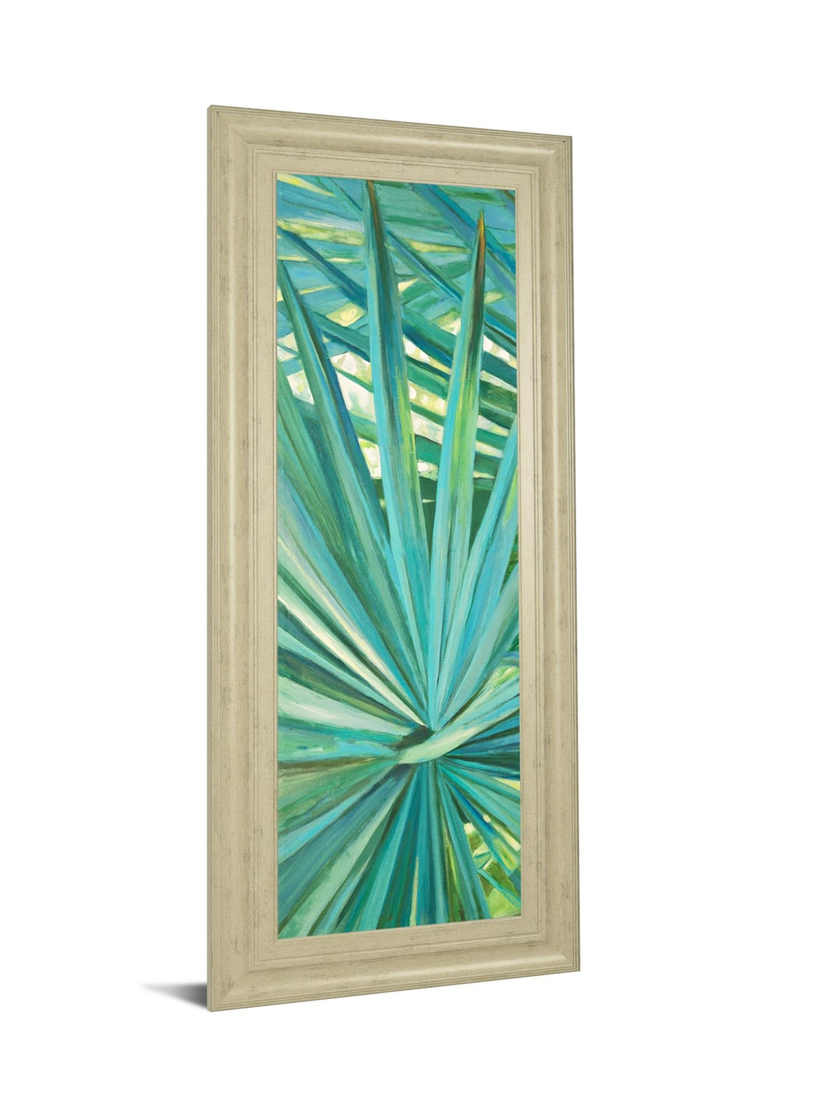 Fan Palm I By Suzanne Wilkins 18X42 Framed Print