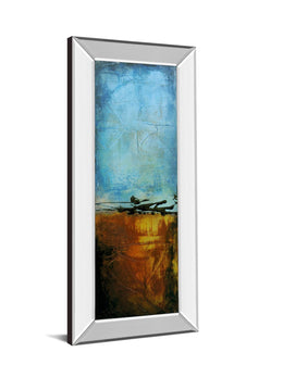 Mirrored Frame West Side Affair Ii By Erin Ashley 18X42 Mirror Frame Print