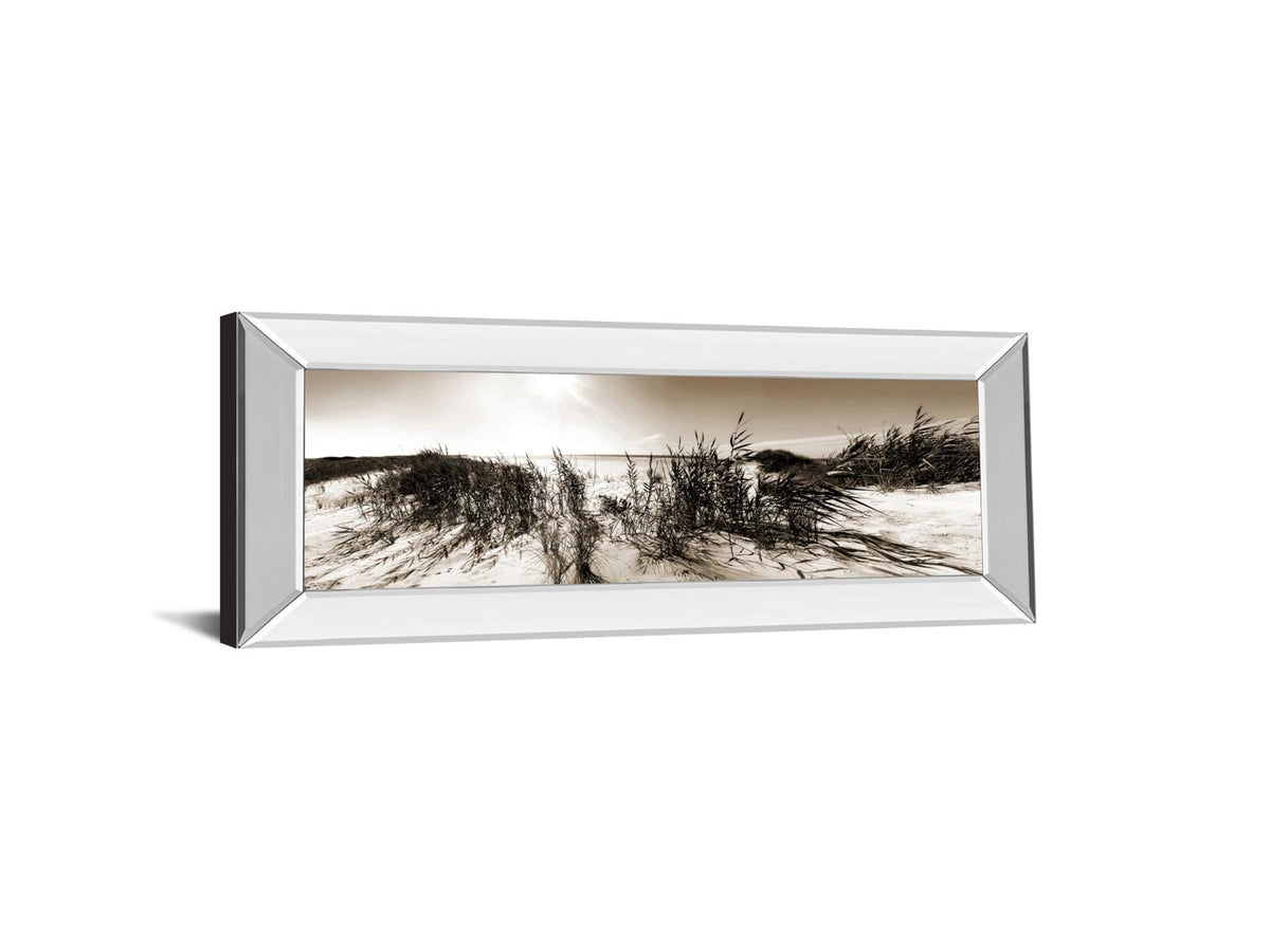 Mirrored Frame The Wind In The Dunes I By Noah Bay 18X42 Mirror Frame Print