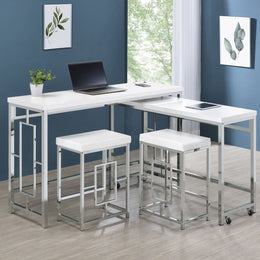 Jackson  Multipurpose Counter Height Table Set White