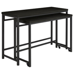 Hawes  Multipurpose Counter Height Table Set Black