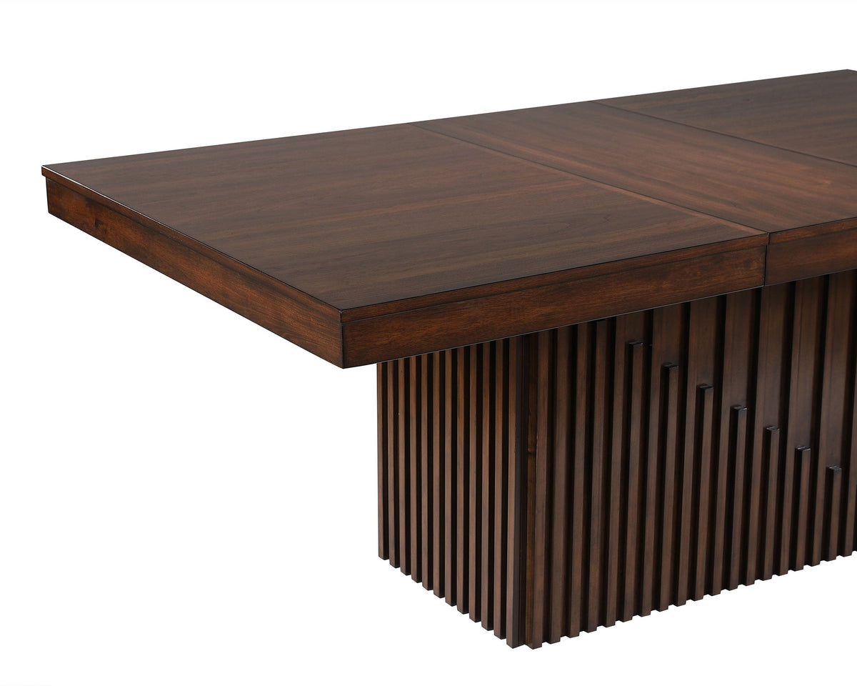 Briarwood  Extension Leaf Dining Table Set Mango Oak