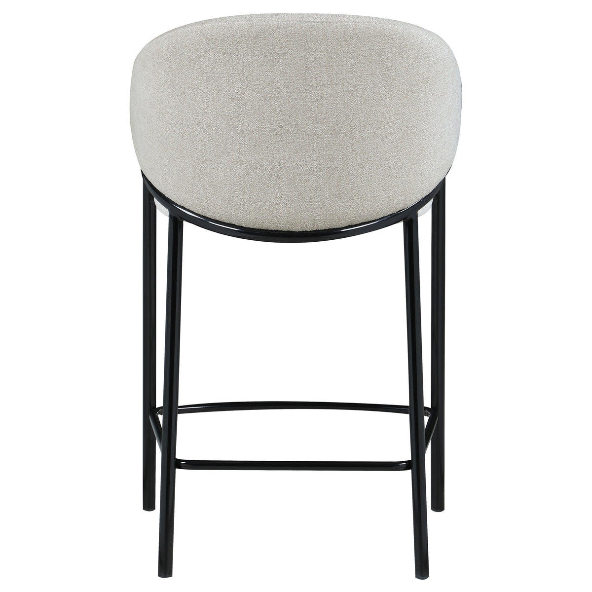 Chadwick Fabric Upholstered Bar Chair Beige (Set of 2)