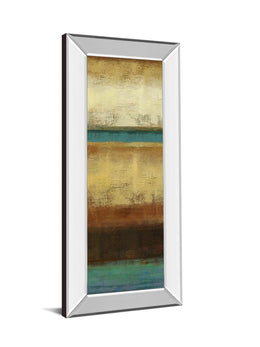 Mirrored Frame Earth  By Allison Pearce 18X42 Mirror Frame Print