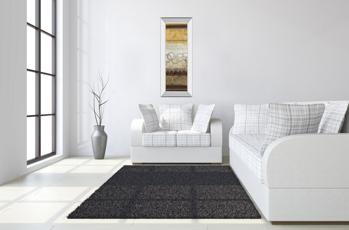 Mirrored Frame Mellow I By Allison Pearce 18X42 Mirror Frame Print