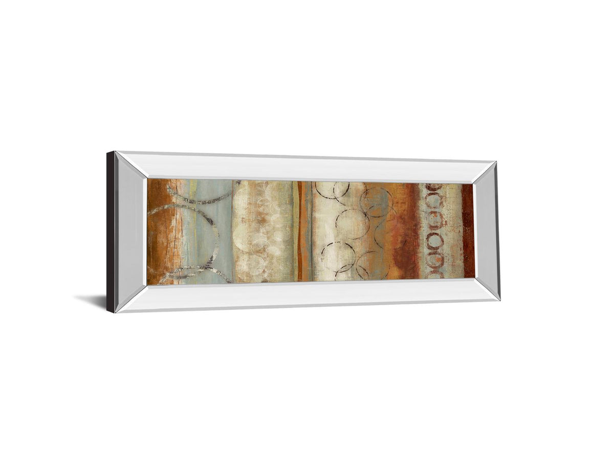 Mirrored Frame Juncture I By Tom Reeves 18X42 Mirror Frame Print