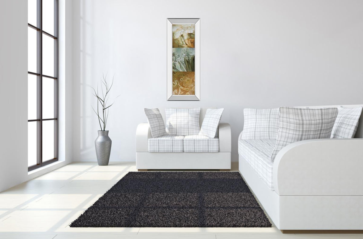 Mirrored Frame Square Choices By Thompson, L. 18X42 Mirror Frame Print