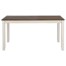 Fortress  Rectangular Dining Set Vintage Vanilla