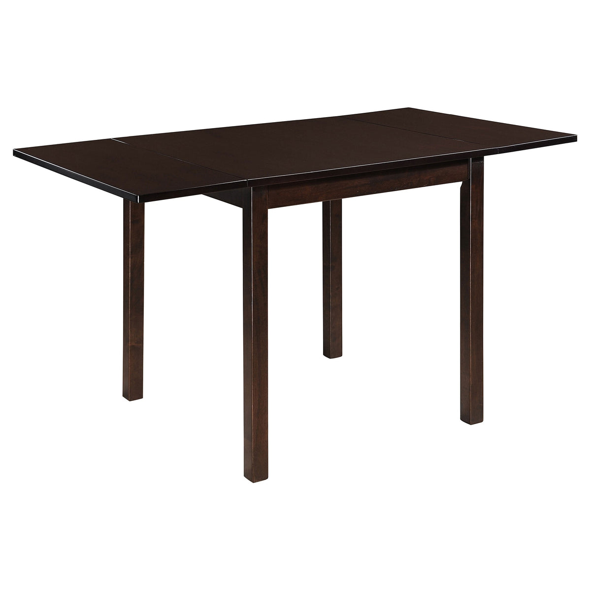 Kelso  Drop Leaf Dining Table Set Cappuccino and Tan