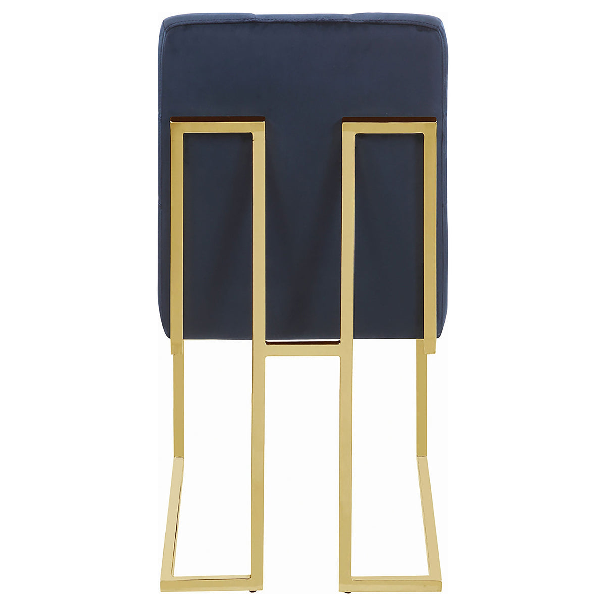 Cisco Velvet Upholstered Dining Side Chair Chrome (Set of 2)