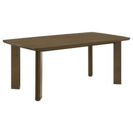 Ottowa  Rectangular Wood Dining Room Table Set Brown