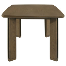 Ottowa  Rectangular Wood Dining Room Table Set Brown