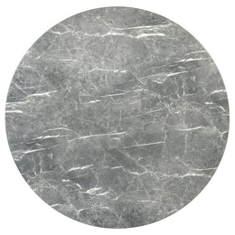 Franklin 59-inch Round Dining Table Grey and Dark Oak