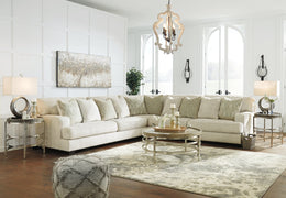 Rawcliffe 4-Piece Sectional with Ottoman