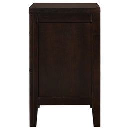 Carlton 2-drawer Nightstand Cappuccino