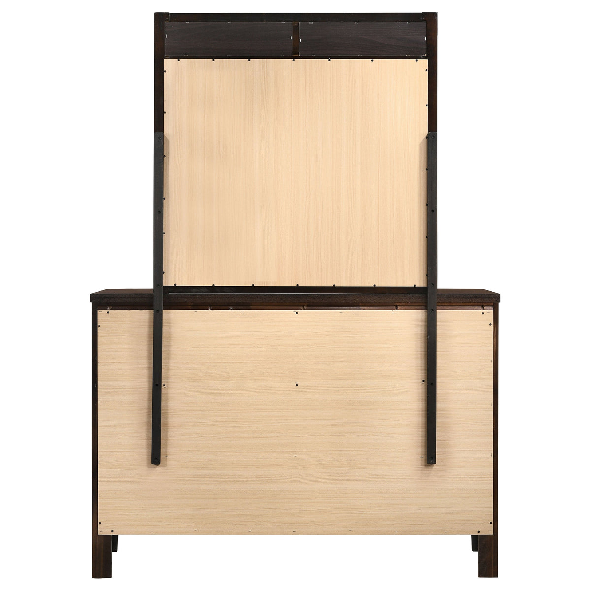 Carlton 6-drawer Dresser Cappuccino