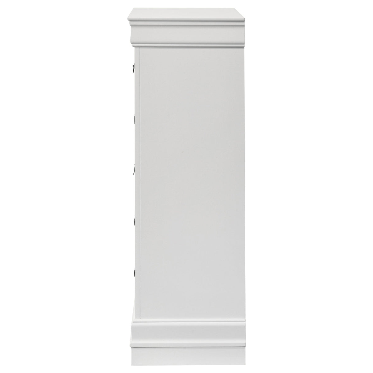 Louis Philippe 5-drawer Bedroom Chest Cappuccino