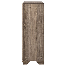 Kauffman 5-drawer Bedroom Chest Dark Cocoa