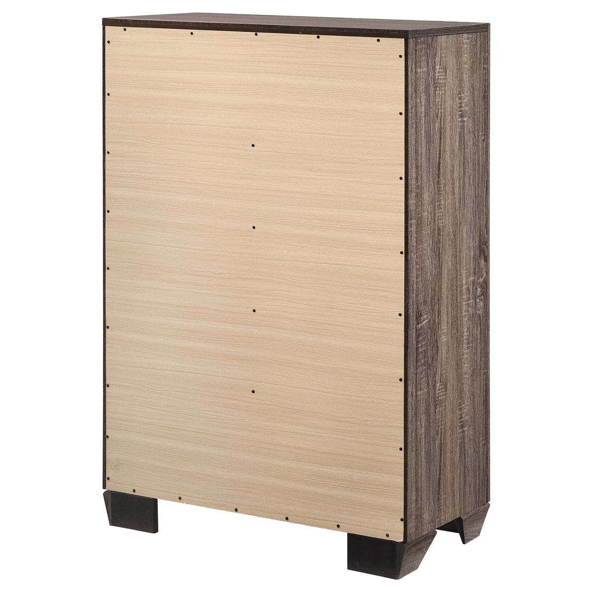 Kauffman 5-drawer Bedroom Chest Dark Cocoa