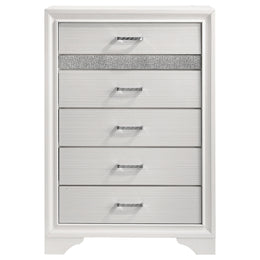 Miranda 5-drawer Bedroom Chest Black