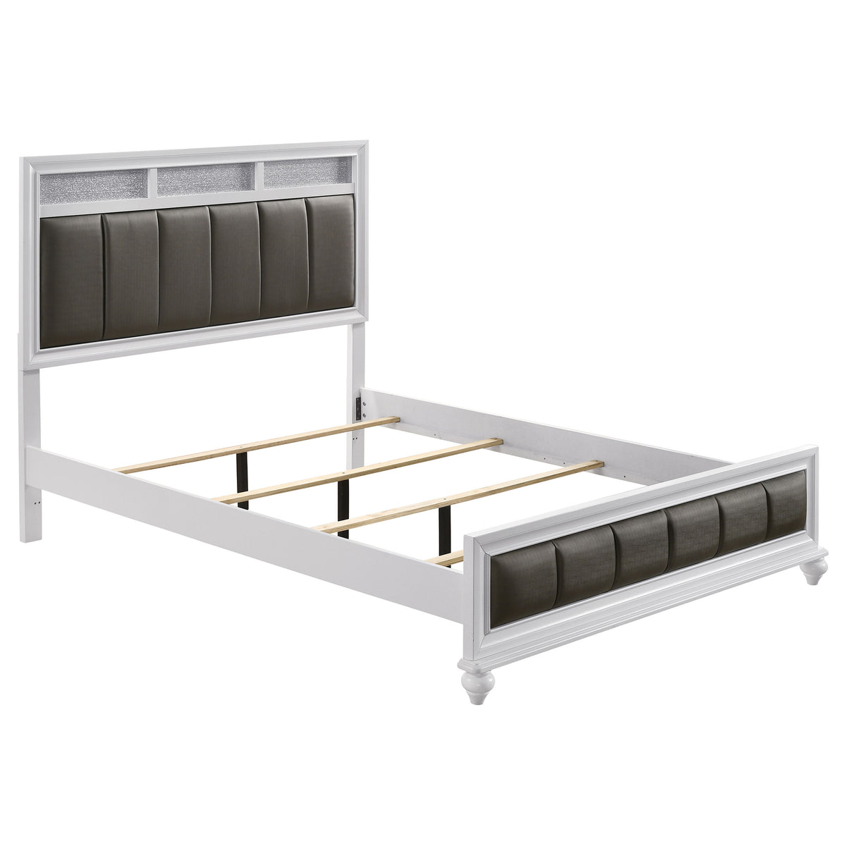 Barzini 4-piece  Bedroom Set White